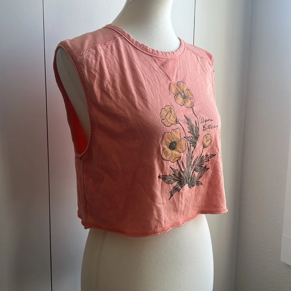 AE buttercup crop tank EUC - Picture 3 of 4